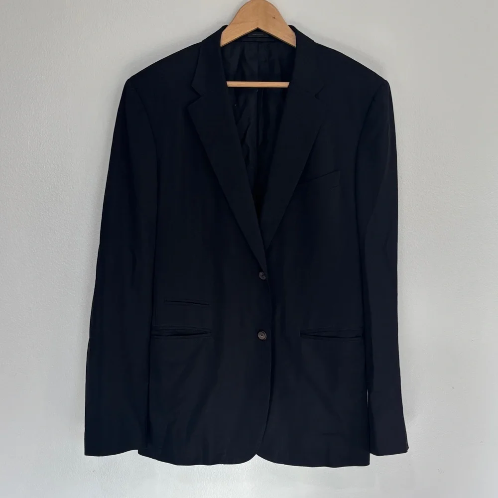 Jil Sander Men’s Classic Black Blazer jacket size 54